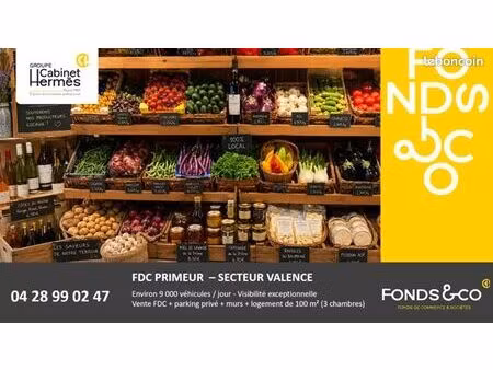 fonds de commerce épicerie 240 m²