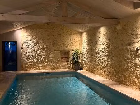 villa a louer avec piscine intérieur