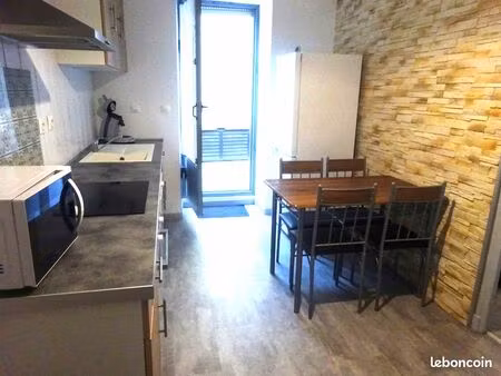 appartement t1 meublé avec cour  rénové