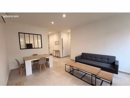 appartement t2 53m meublé neuf