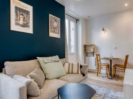 appartement t2 meublé refait à neuf avec place de parking