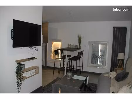 studio duplex meublé - 30m² - muret centre