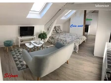 appartement f1 hyper centre ville avec parking