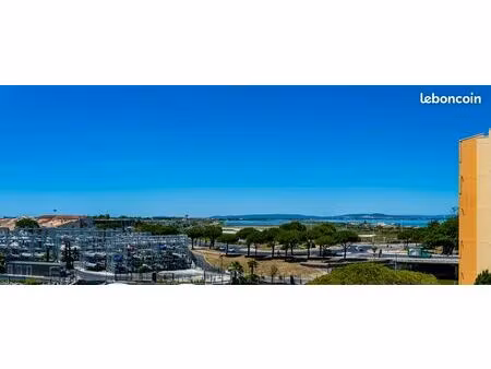 studio 24 m2 avec parking carnon plage