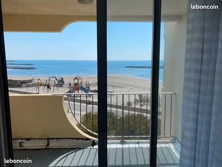 palavas  grand t2  front de mer  disponible sept 2026 à juin 2027
