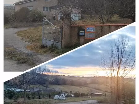 terrain tranquille constructible 881m² viabilisé