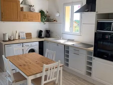 maison meublée 47m2 2000m2 terrain