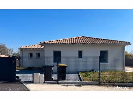 maison neuve 3 chambres à libourne