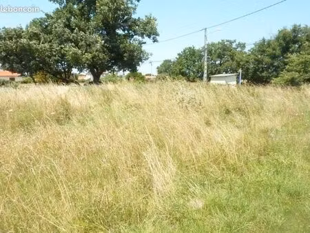 terrain 500 m² aussonne