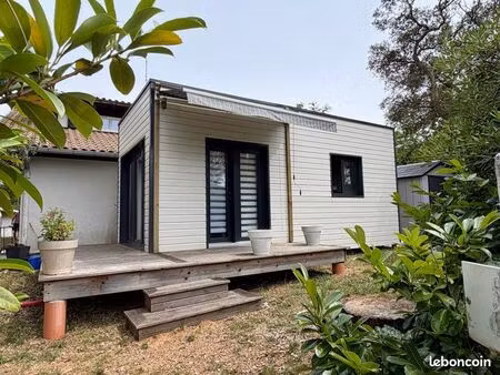location tiny house meublée de 20m2 labenne océan