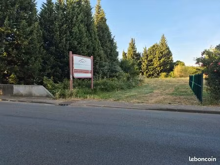 terrain constructible 4 707 m² – village de caractère  cadre privilégié