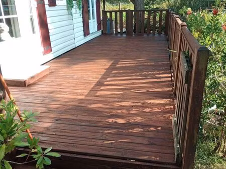 a vendre mobil home 4 saisons prêt à vivre