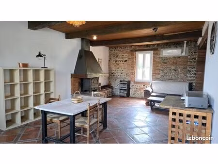 maison de village – 4 pièces – 142 m² – rieux-volvestre (31)