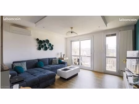 quartier chopin  t4 pièces de 76 m² tres lumineux rénové avec balcon