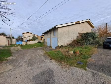 garage/dependance transformable en habitations sur 357m2 de terrain