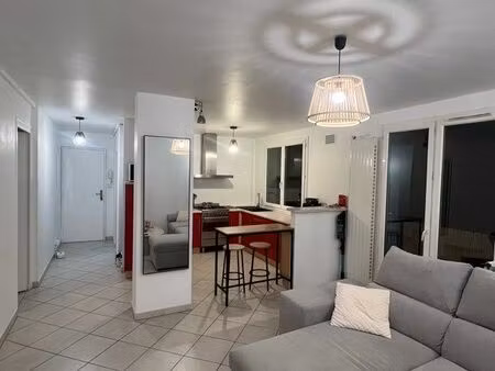 appartement 58m2 loué + cave + garage