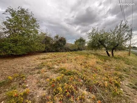 terrain 1 033 m² anglars juillac