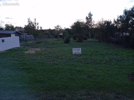 terrain 1500m2 - libre constructeur