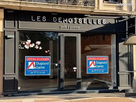 local commercial 82 m² roanne