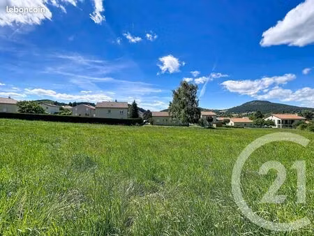 terrain 1 088 m² lantriac