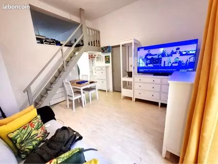 studio rez de chaussée surélevé tours velpeau