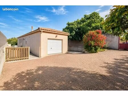 villa plain-pied 3 chambres avec garage à saint-thibéry
