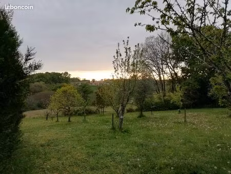 terrain d'exception de 1780m2 avec vue est /ouest