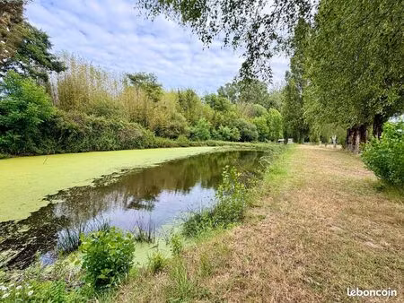 terrain naturel avec plan d’eau + arbres fruitiers – sologne calme absolu