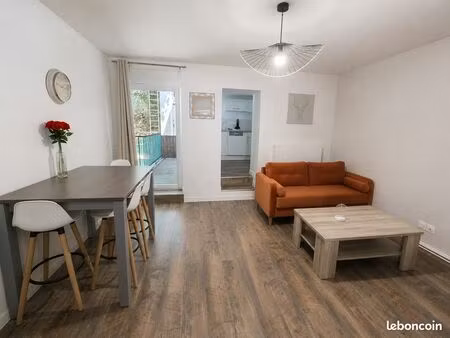 t3 meublé rénové – 20 min luxembourg / 2 chambres / fibre
