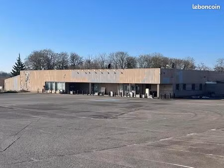 à louer – ensemble commercial et professionnel de 1 400 m² avec parking de 2 000 m²