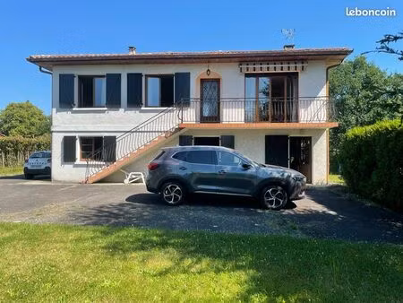 maison 1973  2 niveaux  terrain 3000m2 constructible   orthevielle (40300)