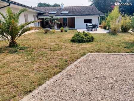 maison 150 m² – grand terrain paysager – calme & nature – garage 60 m² – biscarrosse