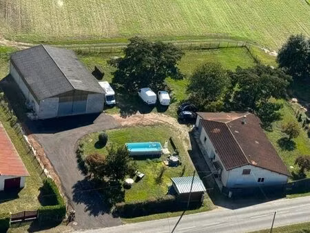 maison 130m2 + garage + hangar 230m2