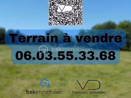 terrain 1 039 m² gignac