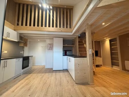 ? t2 duplex avec mezzanine 39 m² entièrement rénové centre saint-dié