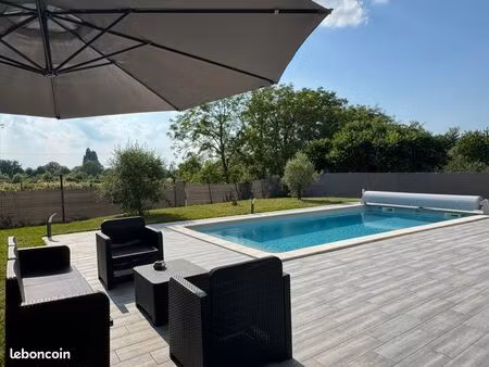 maison 135 m² - piscine 8x4 - 4 chambres - dpe a/a - 299 900