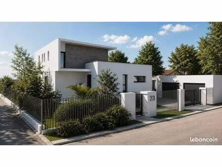 villas - 184 m2 - 6 pieces + garage