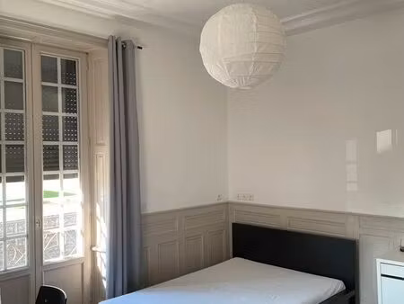 bel appartement entièrement meublé lumineux de 27m2 avec parking privé et sécurisé  il est
