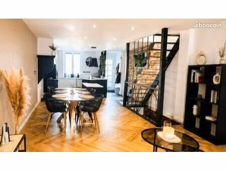 maison de caractère 135 m² – style loft  suite parentale & espace bien-être – foug