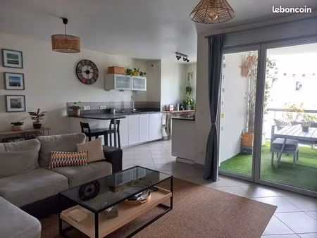 grand t3 meublé + garage - dispo fin juillet
