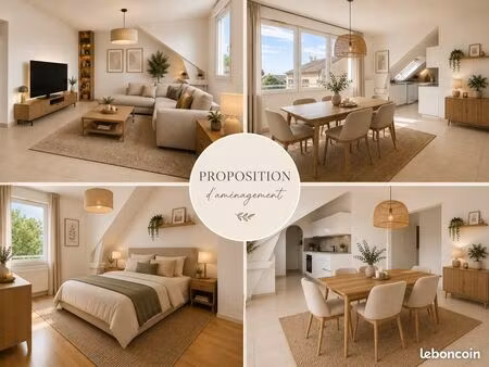 appartement 3 pièces 75 m²
