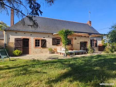 maison de charme à la campagne - 115 m² - grand jardin arboré avec étang