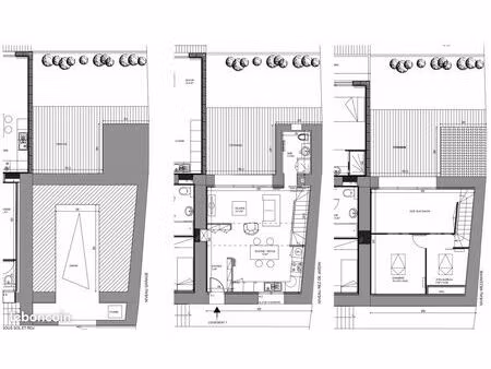 maison de 55 m² au sol  aux couëts  rénovée par un architecte  lumineuse avec extérieur