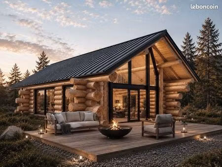 veritable chalet en fuste