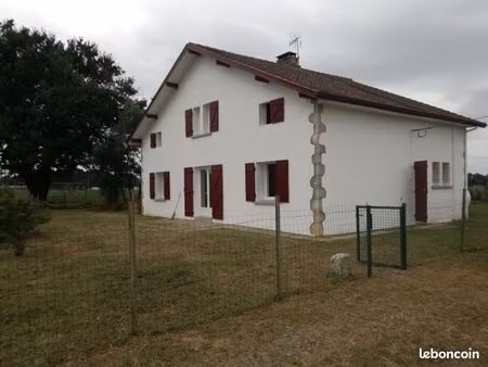 maison individuelle airial ombragé