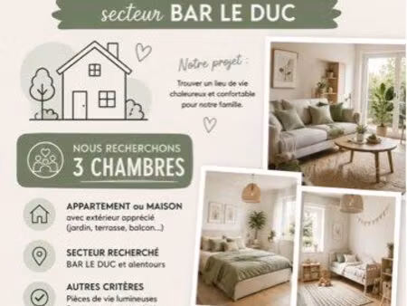 recherche appartement ou maison
