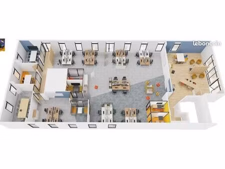 coworking belle-beille – bureaux équipés tout inclus – location courte durée
