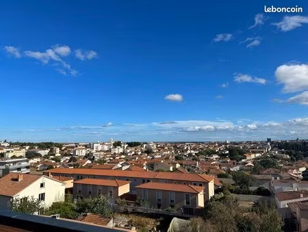 t3/4 sans vis à vis - vue dégagée - quartier calme