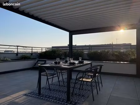 rooftop avec jardin