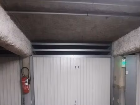 vente garage dans résidence sécurisée